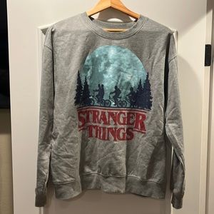 Stranger Things sweatshirt girls XL